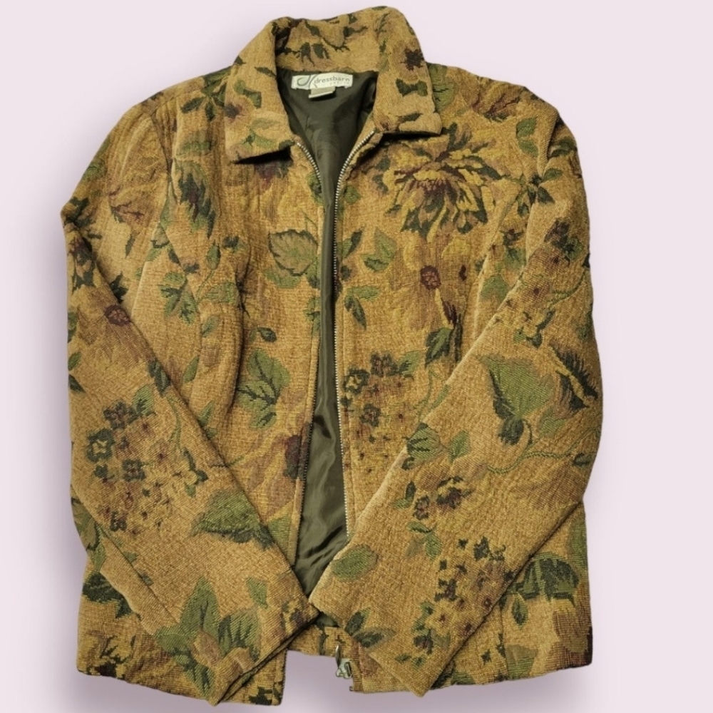 Floral dress barn jacket